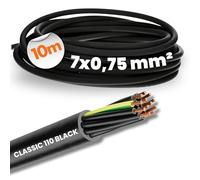 Câble de commande ÖLFLEX® CLASSIC BLACK 110 7 G 0.75 mm2 Noir LappKabel 1120241 au mètre