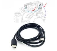 Câble de commande type-c vers USB-C pour moteur DJI Focus Pro Grip vers LiDAR et appareil photo Canon R5 R6 Sony ZV-E10 A7C A6700 Nikon Z6 Z7 1pcs 1m