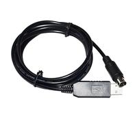 Câble de Communication et de Programmation USB RS232 vers Mini DIN 6 Broches MD6 FT232RL for LS XGB-XBC XGK XEC vers PC(1.8m,PL2303GT Chip)
