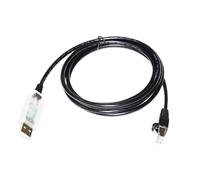 Câble de Communication série convertisseur USB vers RJ45 RS485 FT232RL for servomoteur PRONET/ED3M/ED3L/ED3S/ETS vers PC(1.8M)