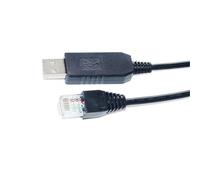 Câble de Communication série USB vers RJ12 6P6C RJ45 8P8C RS485 FT232RL for boîtier Mural ABL EMH1 vers PC(3 Metre,USB to RJ45 8P8C)