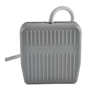Câble de commutateur à pédale TFS-201 20 cm/2 mètres 220 V 10 A Contrôleur de moteur électrique momentané en métal antidérapant Réinitialisation automatique(2 meters with 2 pins)