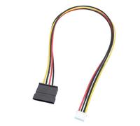Câble de compactage XH 2,5 mm vers cordon d'alimentation pour une intégration transparente avec différents systèmes informatiques. Câble de 20 cm/40 cm