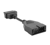 Câble de connecteur de Diagnostic automatique professionnel, 12 broches mâle Obd1 Obd2 16 broches femelle, adaptateur pour Vaz Compact, léger et Portable