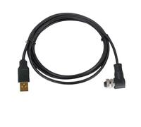Câble de connecteur M12 vers USB, 4 ou 5 Broches, câble de Scanner, Prise de Fil de caméra Industrielle, 1-10M, Ligne d'extension USB vers M12 mâle Femelle(Lavender,Type-B_5 PIN_5 Meters)