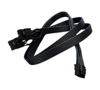 Câble de connecteurs d ' alimentation PCIe 12VHPWR 16 broches Double 8 broches pour alimentations électriques, tarifs 600 W