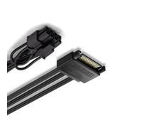 Câble de connecteurs mâles Sata15pin à 8 broches-un seul SATA