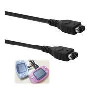 Câble de Connexion à Un Jeu à 2 Joueurs pour Nintendo Gameboy Advance GBA SP, S'applique à game boy advance sp, 120cm, Idéal pour le Multijoueur, noir