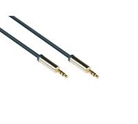Câble de Connexion Audio Good Connections Câble de Connexion Jack 3,5 mm 2 m Bleu foncé