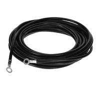 Câble de connexion clôture-terre avec œillets M8 Ako Noir 3 m