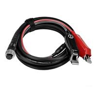 Câble de connexion de batterie pour DAIWA 300 500 750 MJ Electric FiFor Shing Reel For S avec noyau en cuivre pur et tête de pince crocodile sulfatée (3 m)