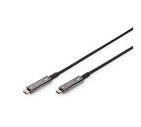 Digitus Câble AOC hybride USB Type-C – USB Type-C 4K@60Hz USB 3.1 15 m