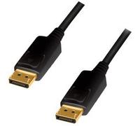 Câble de connexion DisplayPort, noir, 7,5 m