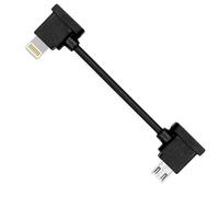 Câble de Connexion DJI Mavic Mini, Micro USB vers Compatible avec Lightning, 15 cm, Compatible iOS iPad et Smartphones