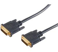Câble de connexion DVI DVI-D mâle 24+1 DVI-D mâle 24+1 noir - longueur : 2,0m