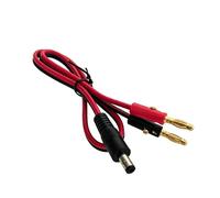 Câble de connexion électronique avec 5,5 x 2,1 mm mâle, 1 m | Fil 14AWG pour laboratoires à domicile