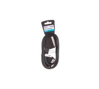EMOS Câble AV composite mâle 1,5 m noir – Compatible DVD, VCR, récepteur, TV à écran plat