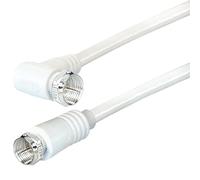 Câble de connexion Fiches F à fiche droite - F d'angle, 2,5 m