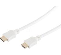 câble de connexion HDMI 10m A mâle/HDMI A mâle HEAC blanc