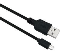 Câble de connexion Helos, USB 2.0 A mâle/micro-B mâle, 1,0m, noir