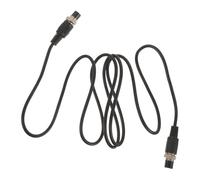 Câble de Connexion pour Appareil de Beauté Visage et Yeux 2 Broches | Plastique Noir, Transmission Stable du Signal, Pièce de Rechange pour Machine Faciale à Domicile