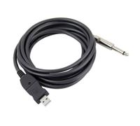 Câble de connexion pour guitare basse, 3M, USB vers Jack 1/4mm, 6.3 pouces, 1 pièce, livraison directe, nouveau
