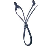 Câble de connexion pour ventilateur 2 sorties Wallair N40985 noir