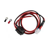 Câble de connexion radio quotidienne 12 AWG avec harnais, boîtier de connecteur moulé, assemblage unique pour une utilisation sur le terrain par les amateurs