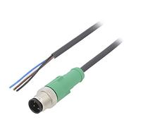 Câble de connexion SAC-4P-M12MS/5,0-PUR M12 PIN : 4 connecteurs droits 5 m...