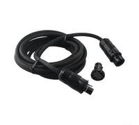 Câble de connexion secteur compatible avec Betteri BC01 et Schuko pour onduleur vers prise Wieland, gaine élastomère 3 conducteurs H07RN-F (5 mètres)