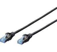 Câble de connexion SF/UTP, CAT 5 Digitus - [1x RJ45 mâle - 1x RJ45 mâle] - 5.00 m - noir - DK-1531-050/BL