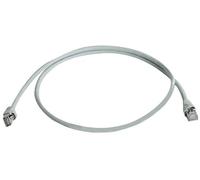 Câble de connexion Telegärtner CAT6 S/FTP 1m - [1x RJ45 mâle - 1x RJ45 mâle] - 100007973 - 1.00 m - gris