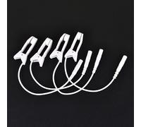 Câble De Connexion Tens Fil De Plomb, Électrode Aide Au Sommeil Broche Sein Mamelon Oreille Soulagement De La Douleur Clip Pour Masseurs Oreillettes 2.0mm