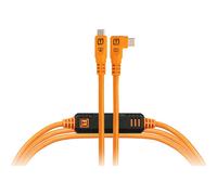 Câble de connexion TetherTools TetherPro Optima 10G USB-C, 1 m (droit à coudé), orange | ✅ Livraison gratuite à partir de 100 €