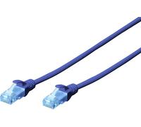 Câble de connexion U/UTP Cat5e - [1x RJ45 mâle - 1x RJ45 mâle] - DK-1511-030/B - 3.00 m - bleu