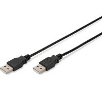 Câble de connexion USB 2.0 DIGITUS USB-A - USB-A mâle 1,0 m