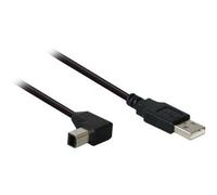 Câble de connexion USB 2.0 mâle A vers mâle B coudé 2m, Good Connections® (2510-2W)