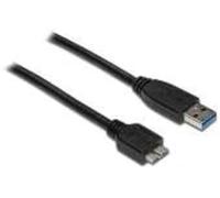 Câble de connexion USB 3.0 Type A mâle vers type micro B mâle 0,2 m - Noir