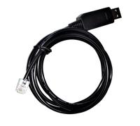 Câble de console adaptateur RS485 RJ11 vers USB 6P4C for câble de communication du pilote de moteur à courant alternatif vers PC(3 metres)