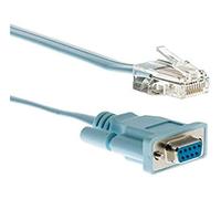 Câble de Console Cisco RJ-45 vers DB9F, 1,8 m, Compatible avec Les routeurs Cisco 600, 800, 1600 et 1700, Garantie limitée de 90 Jours (CAB-CONSOLE-RJ45=)