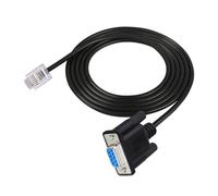 Câble de Console Série Réseau RS232 DB9Pin Femelle vers RJ11 RJ12 6P6C LAN, Cordon de Connexion Plug and Play de 1,8 M/5,9 Pieds, pour Lecteur Sevo pour Appareils Pas à Pas