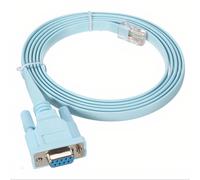 Câble de console USB-C à RJ45 pour la configuration de périphériques réseau - longueur 1.8m et chipset FTDI, Thunderbolt Console cable pour Cisco, HP, Fortigate, compatible with MacBook