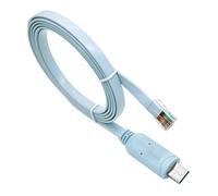 Câble de Console USB RJ45 6ft FTDI Windows 8, 7, Vista, MAC, Linux RS232