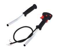 Câble de contrôle de vitesse pour tondeuse, poignée de contrôle de levier rotatif, câble de vitesse pour tondeuse, mécanisme d'accélérateur pour contrôle manuel, idéal pour les jardins domestiques