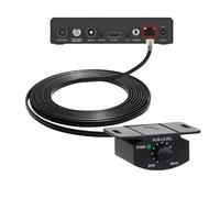 Câble de contrôle du volume pour amplificateur audio de voiture 5 m 4 broches