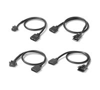 Câble de conversion adaptateur RVB pour carte mère 5 V 3 broches/12 V 4 broches 30 cm RVB L-ed bande lumineuse pour ordinateur PC ligne de bande lumineuse L-ED (couleur : 3P femelle)