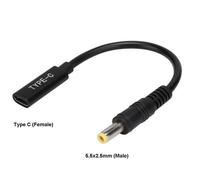 CoreParts Conversion Cable Convert USB-C to 5.5 * 2.5mm, USB-C to 5.5 * 2.5MM Adapter (Convert USB-C to 5.5 * 2.5mm Connects All Laptops/Monitors That Require 5.5 * 2.5mm to USB-C Chargers - Upto)