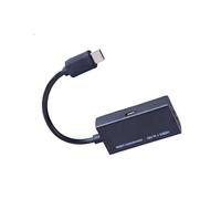 Câble de conversion d'écran USB Type-C vers HDTV, adaptateur USB-C 3.1 mâle vers HD, câble convertisseur d'affichage for MHL, ligne de conversion d'affichage for téléphone Android et tablette