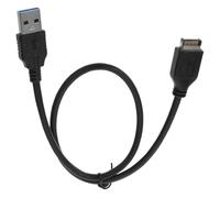 Câble de Conversion Noir vers USB 3.0 A Mâle USB Type-e | Cuivre et Pvc, Longueur Étendue, Transfert à 5 Gigabits par Seconde, pour Cartes Mères de Bureau et Autres Appareils