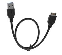 Câble de Conversion USB 3.0 Type E vers Type A pour Ordinateur | Transfert Rapide 5 Gigabits par Seconde, Longueur Prolongée, Cuivre et Pvc, Connexion Stable pour Cartes Mères de Bureau